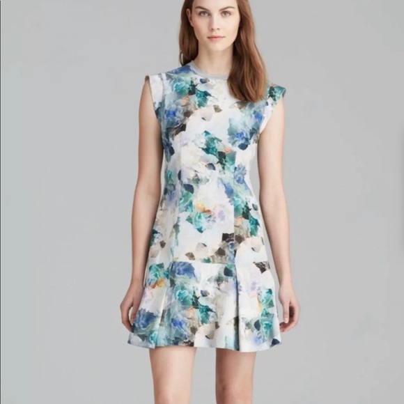 REBECCA TAYLOR -NWT- ENCHANTED GARDEN MINI DRESS 6 - Picture 2 of 7